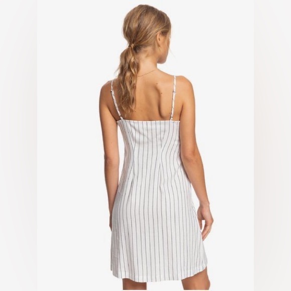 🪷ROXY Sweet About Me Strappy Buttoned Dress🪷 - Picture 7 of 7